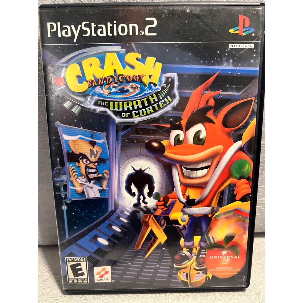 Crash Bandicoot The Wrath of Cortex Sony PlayStation 2 PS2 Game CIB SLUS 20238